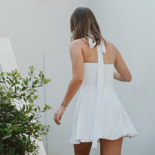 Maria kitchen tea dress side back