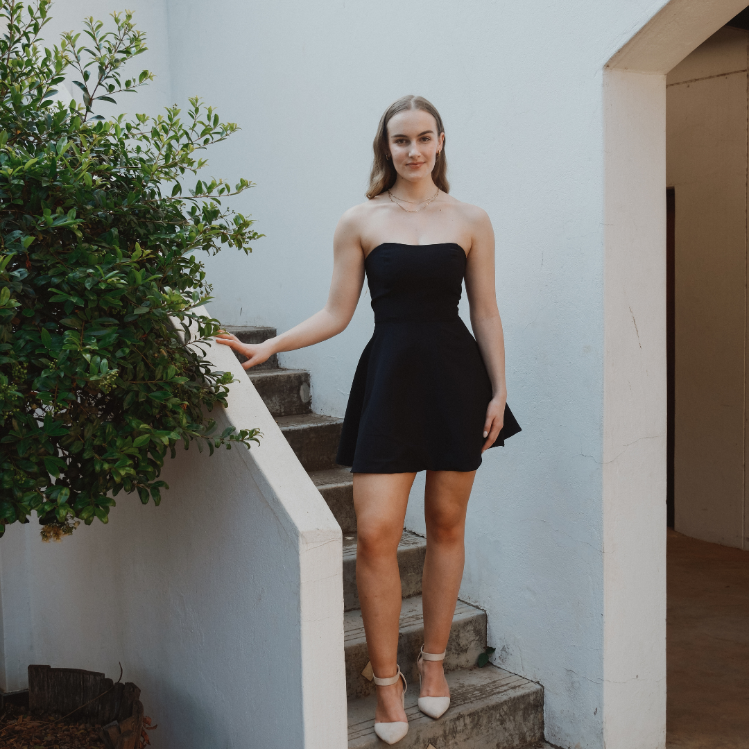 Alexa kitchen tea dress, short